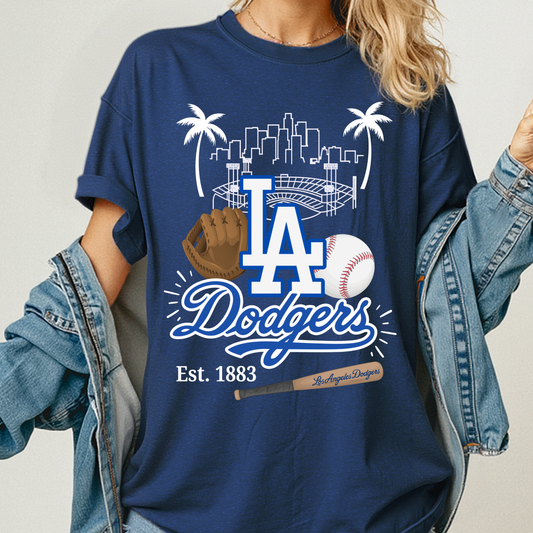 *Pre-Order* LA Dodg Stadium T-Shirt (Comfort Colors)