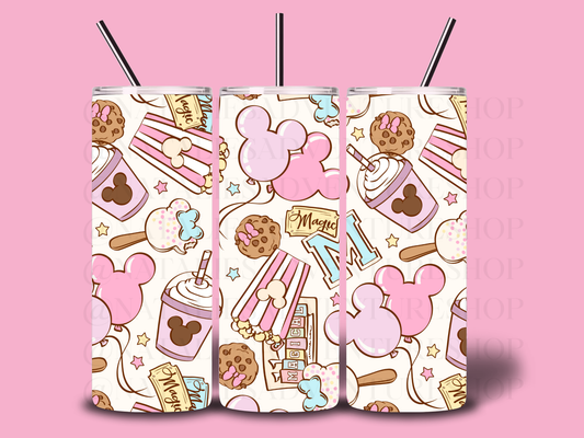 *Pre-Order* Snacks 20oz Stainless Steel Tumbler