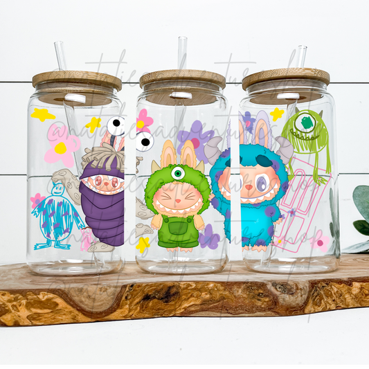 *Pre-Order* LABU Monsters 16oz Glass Can