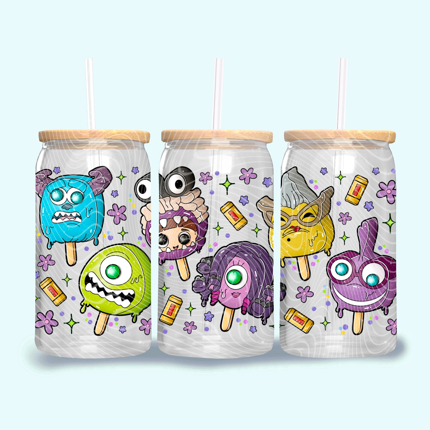 *Pre-Order* Monsters Ice Cream 16oz Glass Can