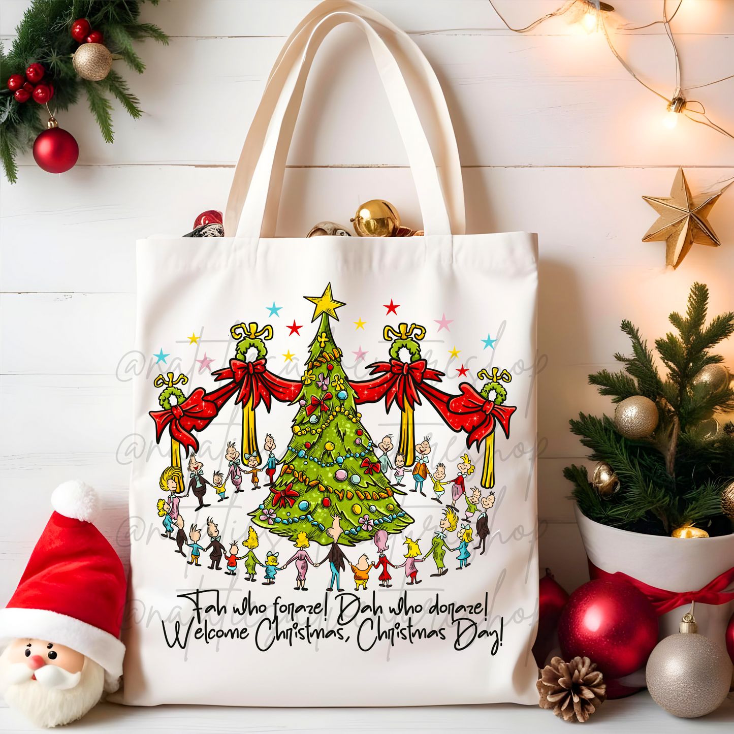 *Pre-Order* Whoville Canvas Tote Bag