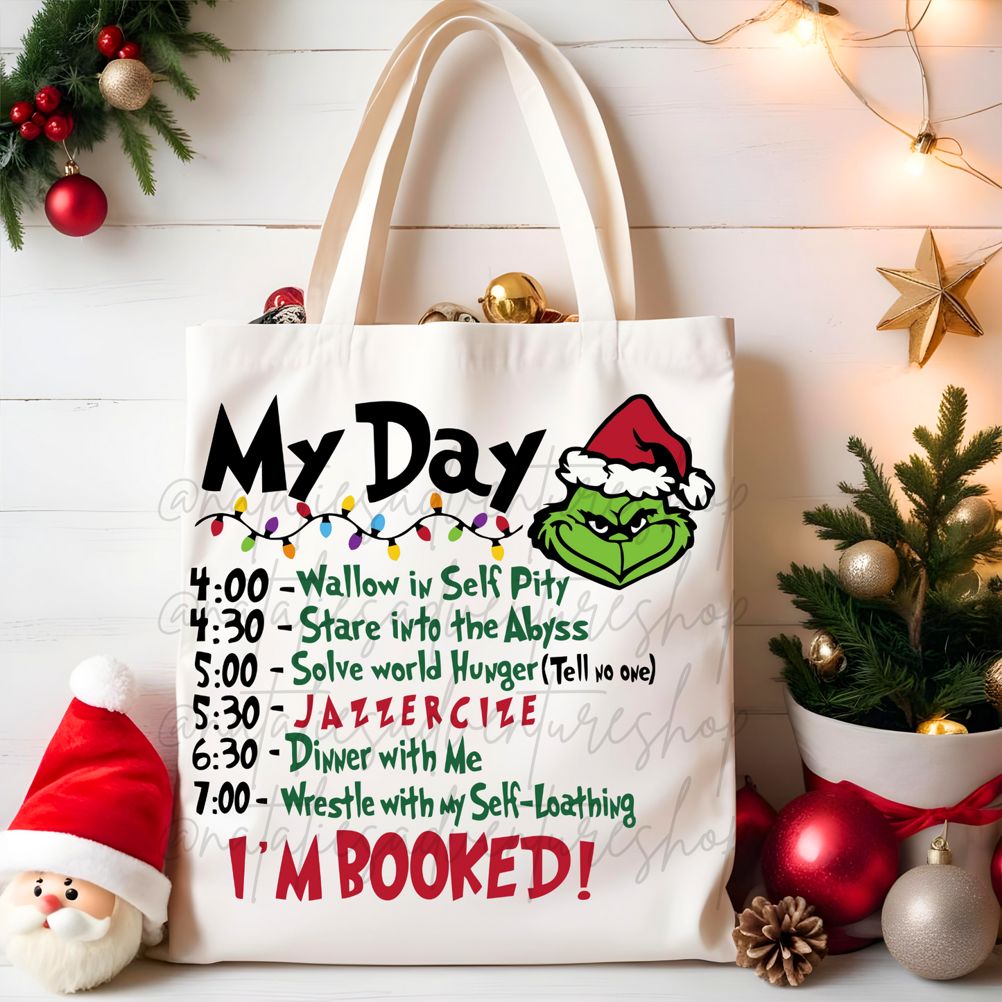 *Pre-Order* My Day Canvas Tote Bag