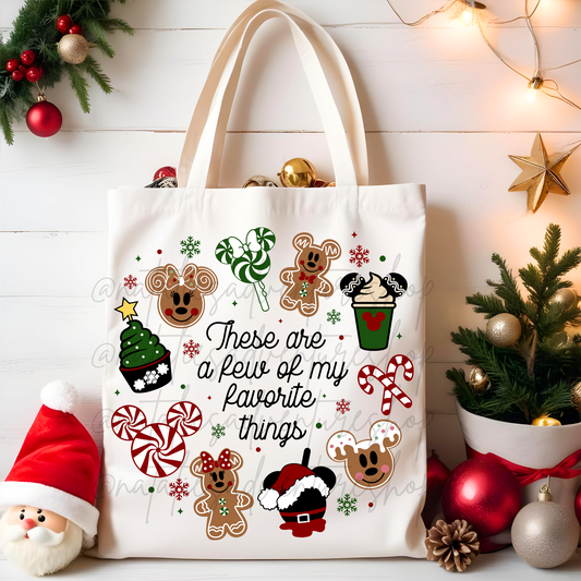 *Pre-Order* Favorite Things Canvas Tote Bag