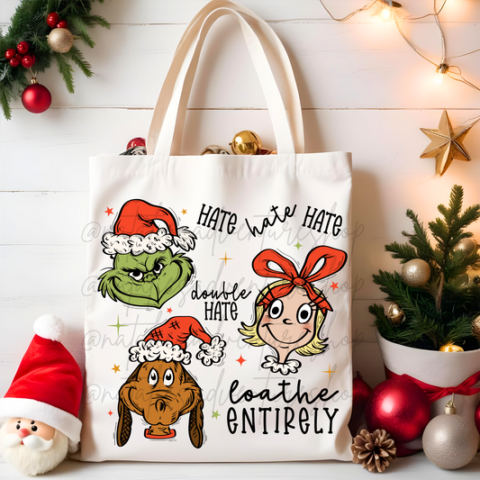 *Pre-Order* Loathe Entirely Canvas Tote Bag