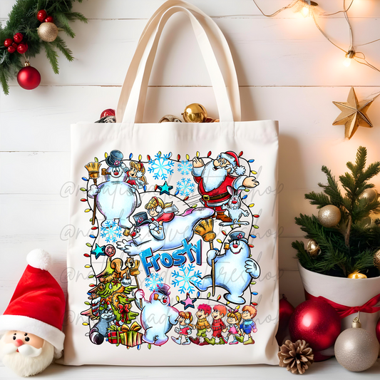 *Pre-Order* Frosty Canvas Tote Bag