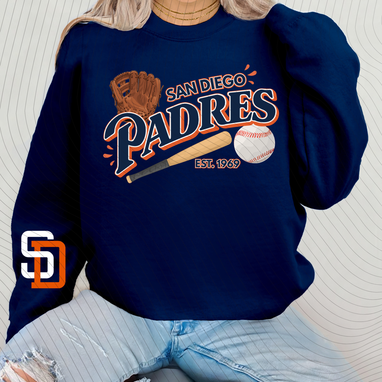 *Pre-Order* Retro SDP Hoodie/Crewneck