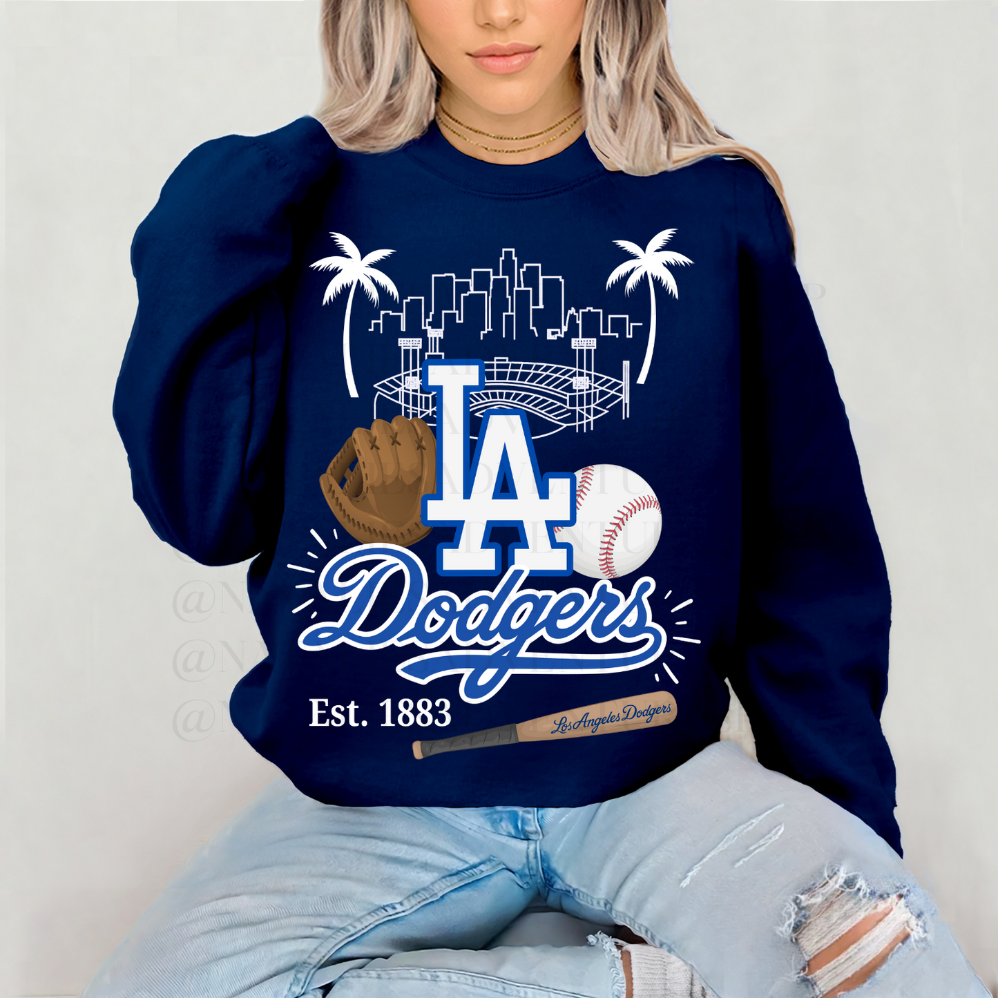 *Pre-Order* LA Dodg Stadium Crewneck
