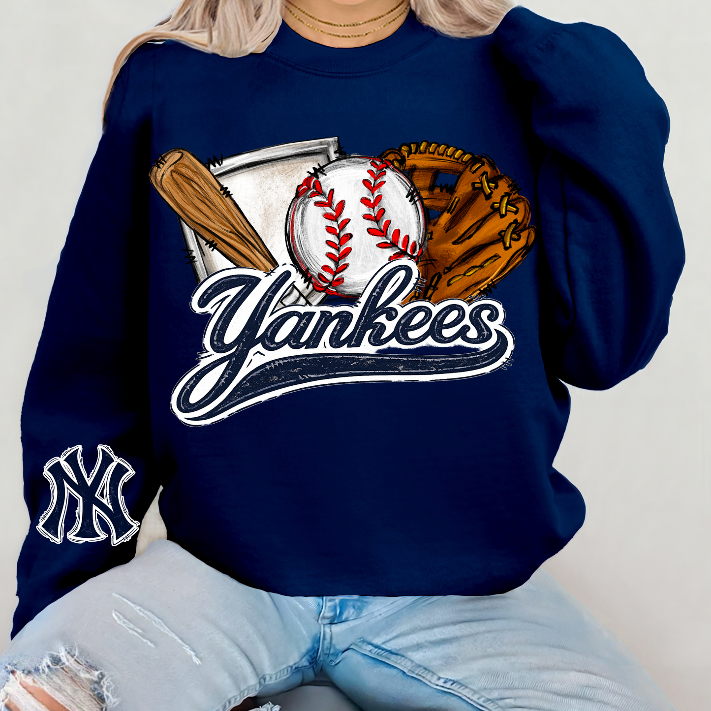 *Pre-Order* Doodle NYYank Hoodie/Crewneck