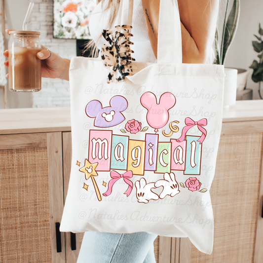 *Pre-Order* Magical Pastel Canvas Tote Bag