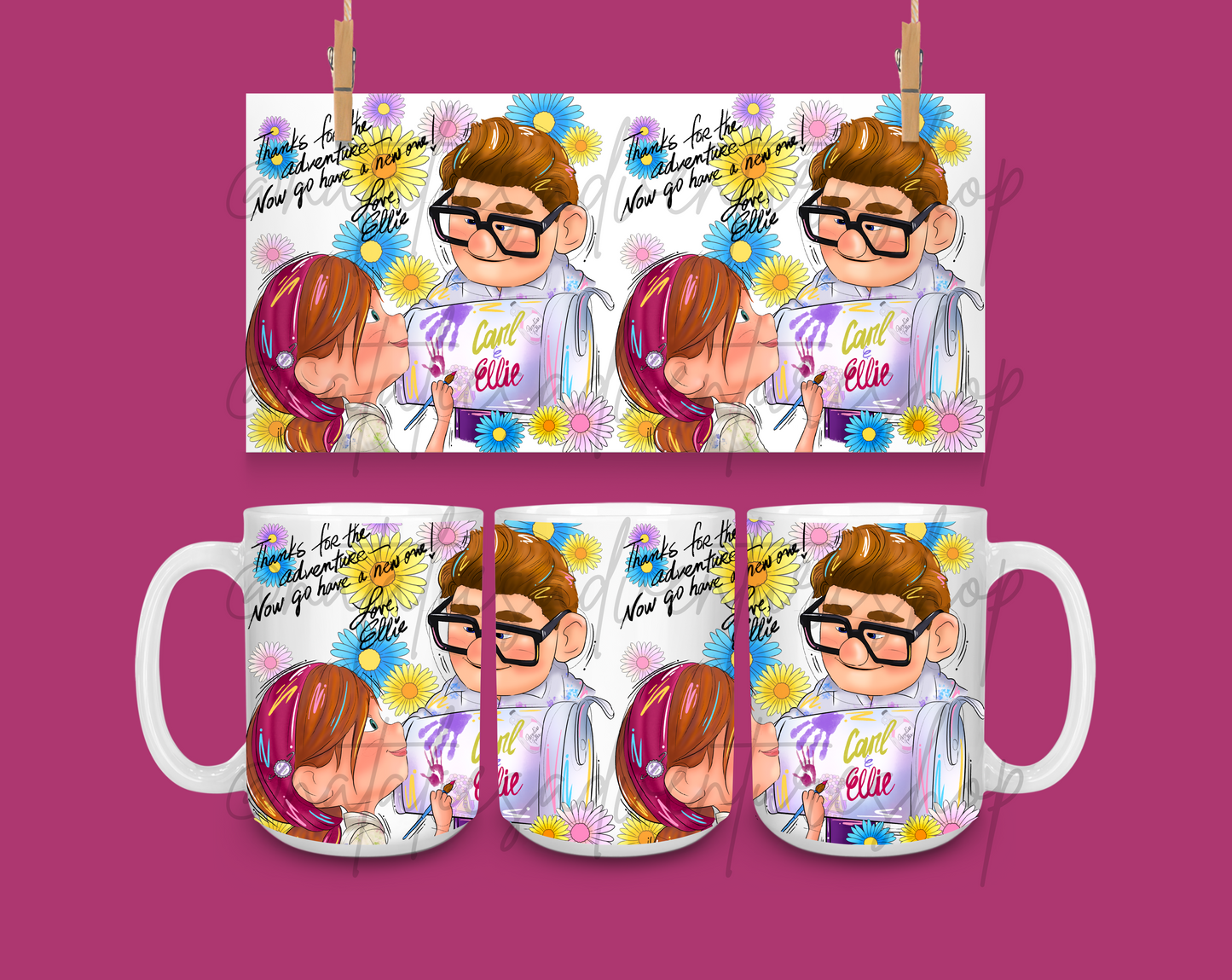 *PRE-ORDER* Thanks for the Adventure C + E 15oz Ceramic Mug