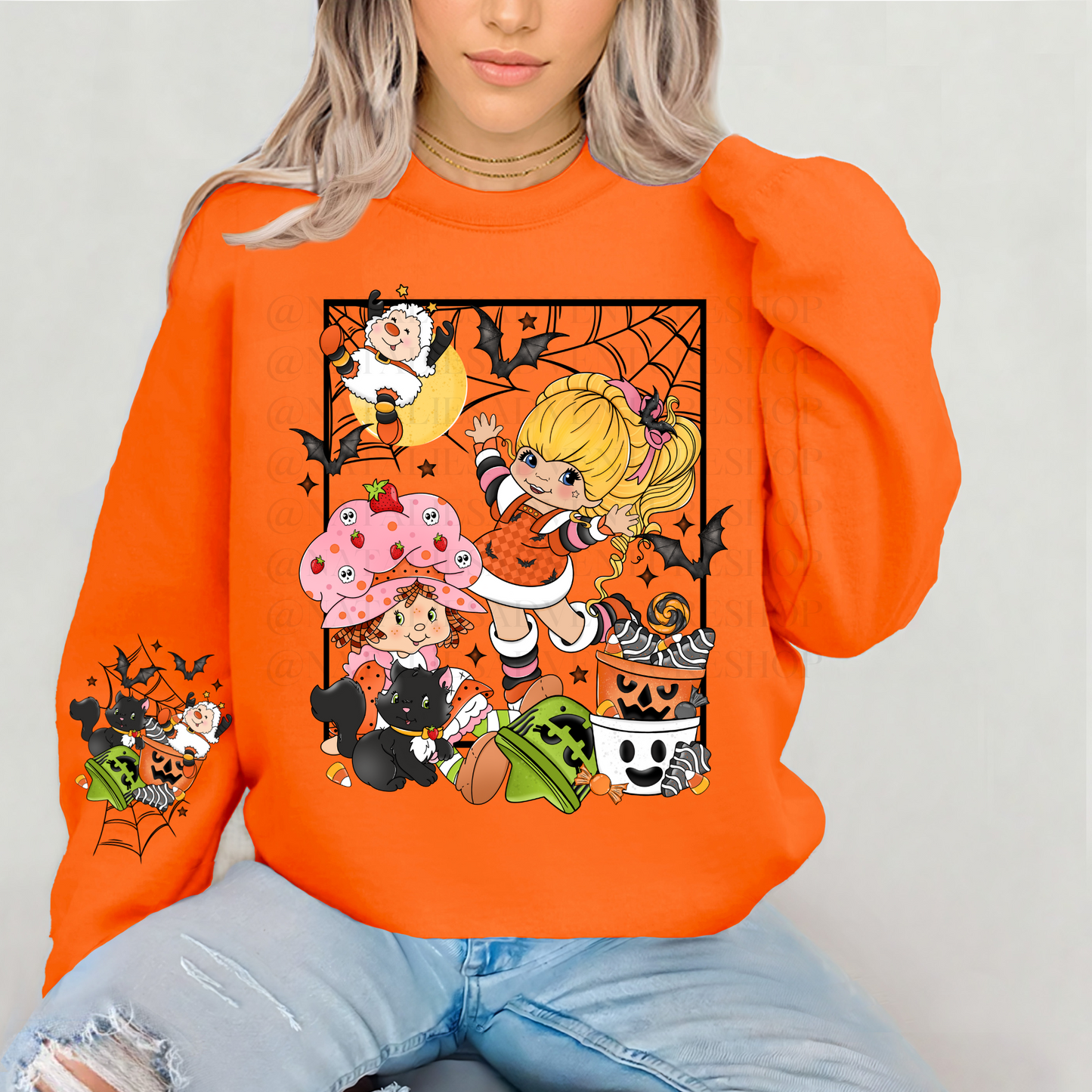 *Pre-Order* Strawberry Brite Halloween Crewneck