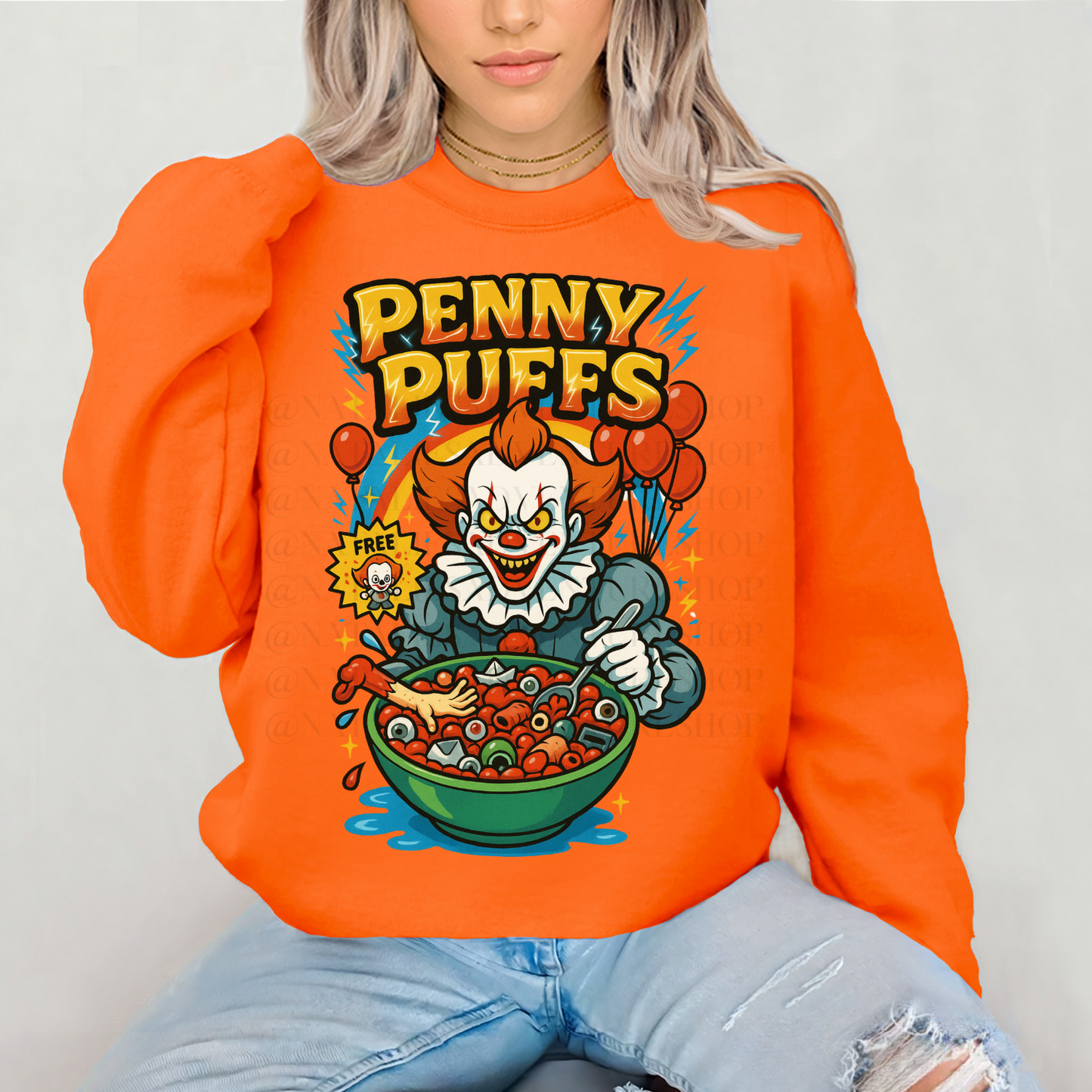 *Pre-Order* Penny Puffs Cereal Crewneck