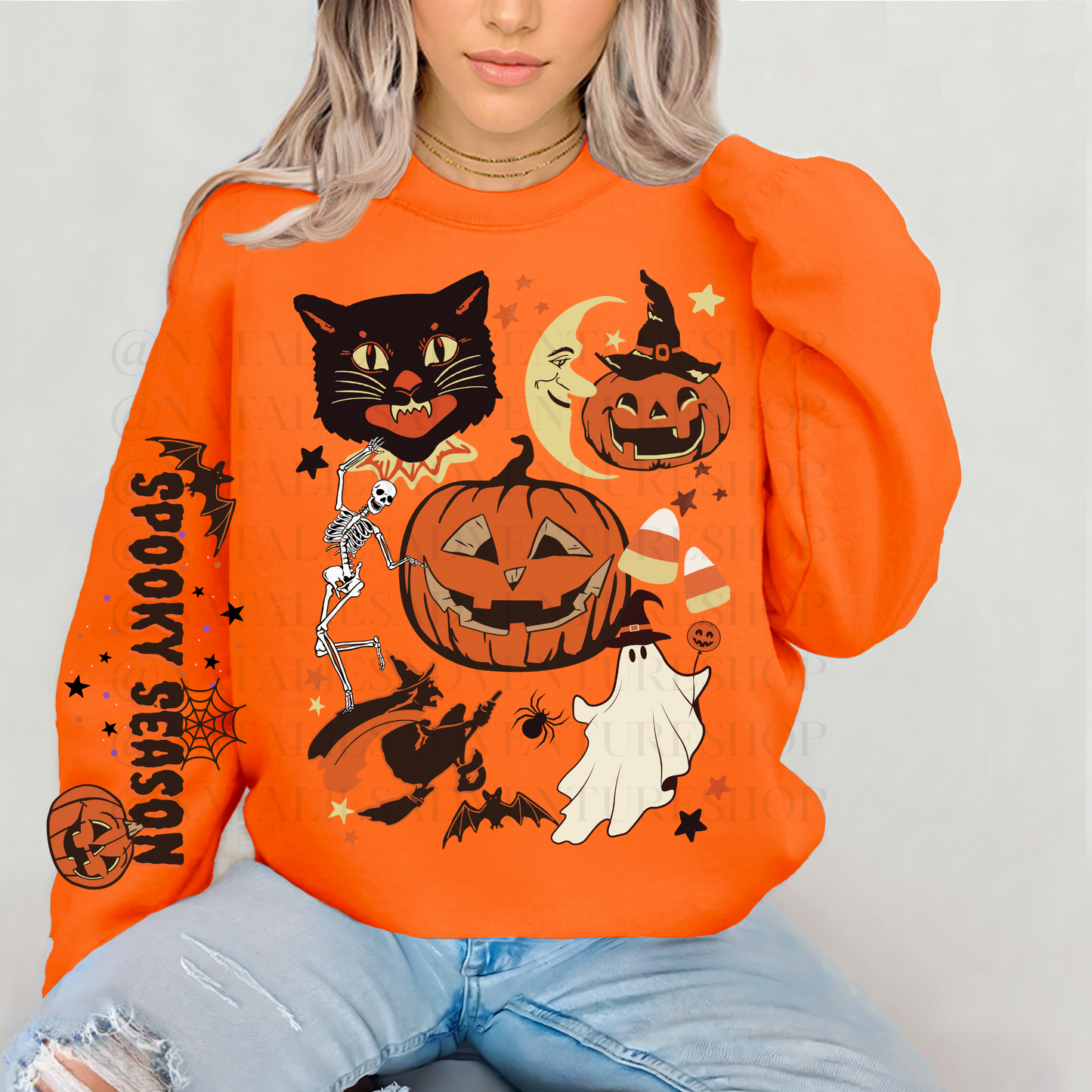 *Pre-Order* Retro Halloween Crewneck