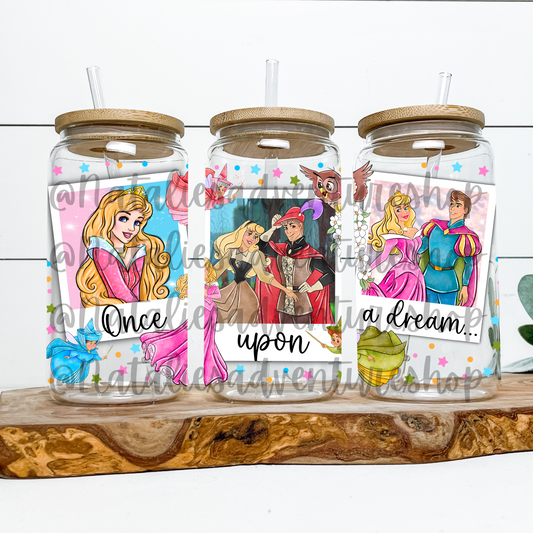 *Pre-Order* Once Upon 16oz Glass Can