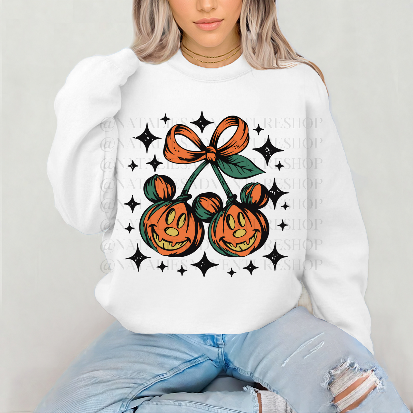 *Pre-Order* Pumpkin Cherries Crewneck