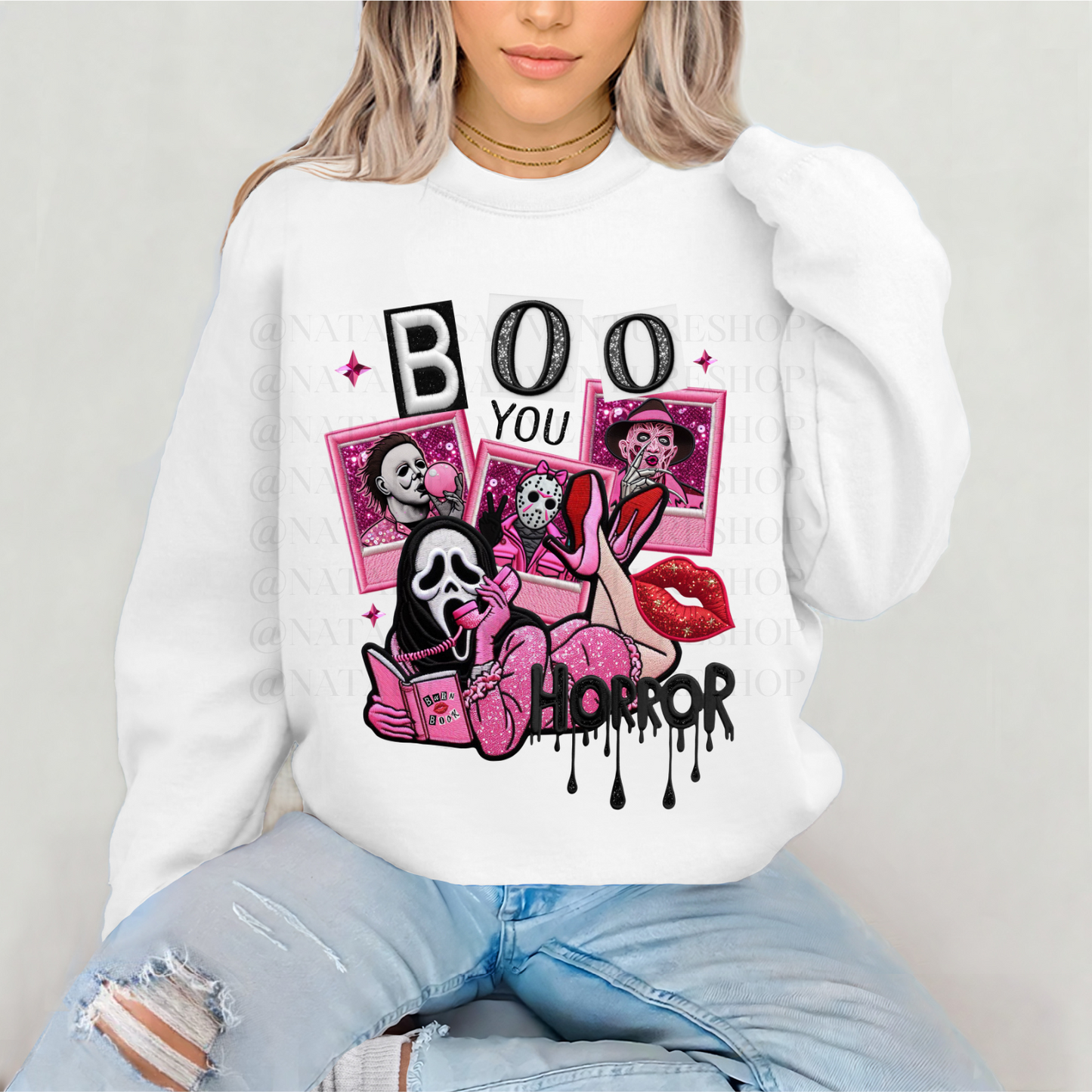 *Pre-Order* Boo You Horror Crewneck