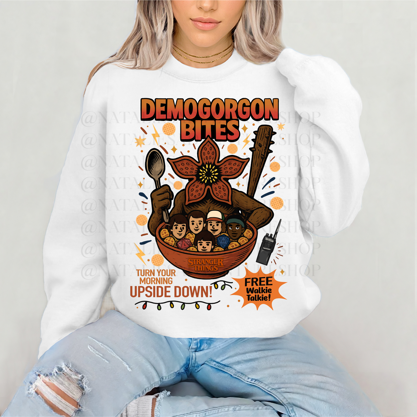 *Pre-Order* Demogor Bites Cereal Crewneck