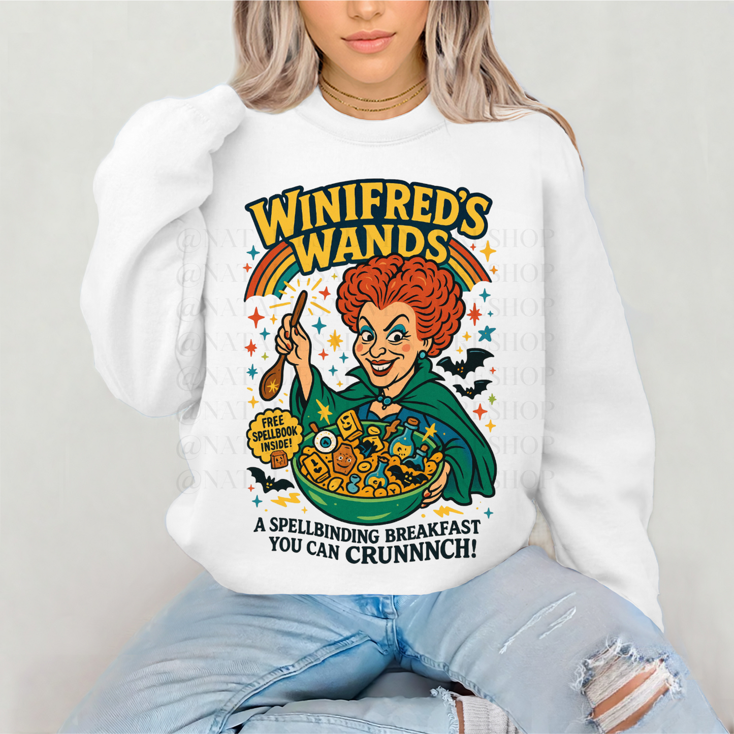 *Pre-Order* Winifred Wands Cereal Crewneck