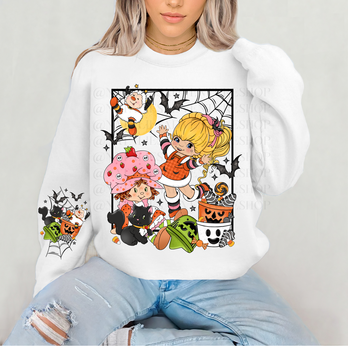 *Pre-Order* Strawberry Brite Halloween Crewneck