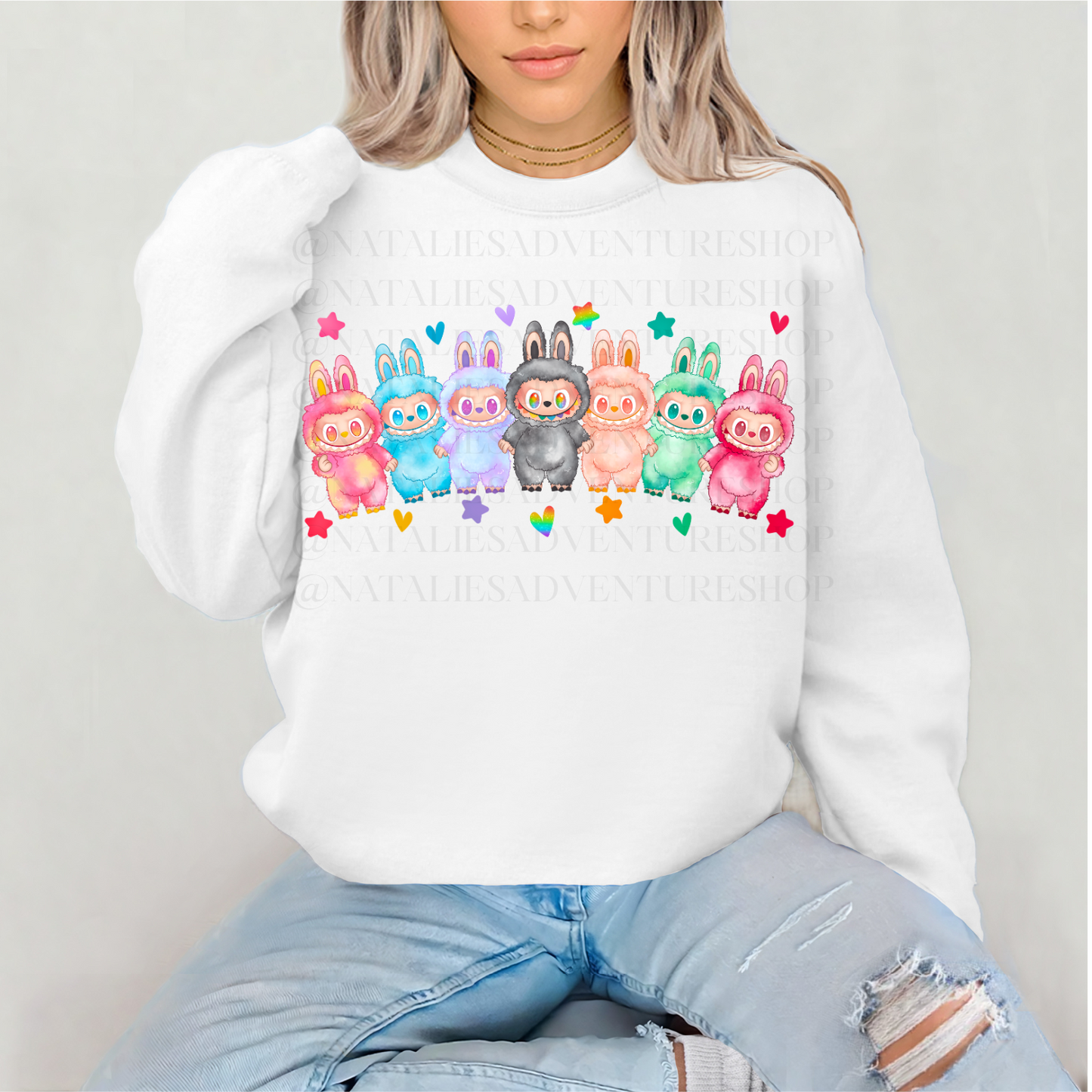 *Pre-Order* Big Energy Bubu Crewneck