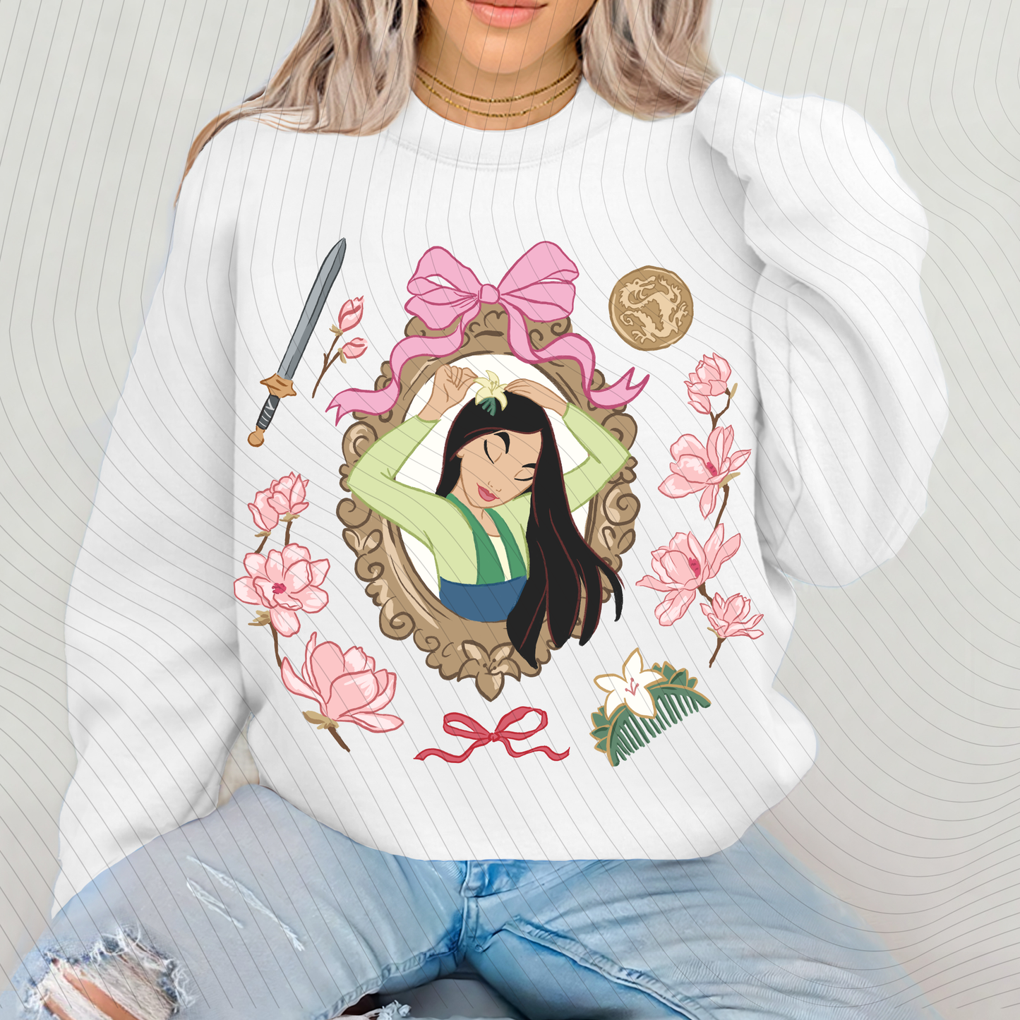 *Pre-Order* Fa Mula Frame Princess Crewneck