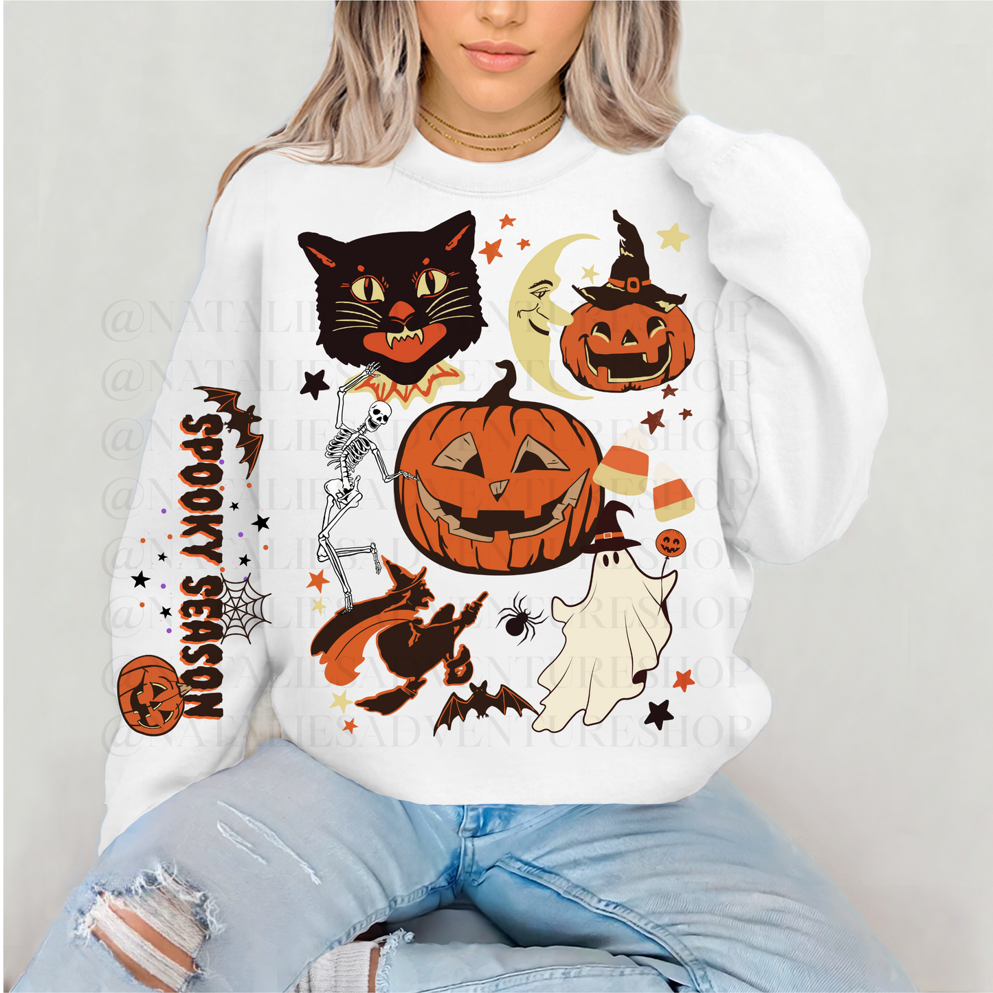 *Pre-Order* Retro Halloween Crewneck