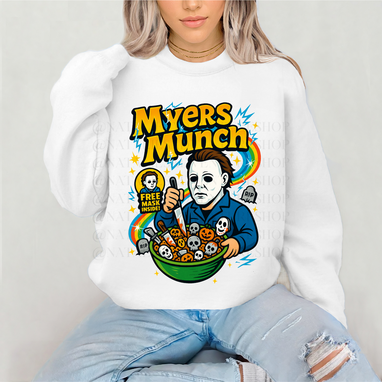 *Pre-Order* Myers Munch Cereal Crewneck