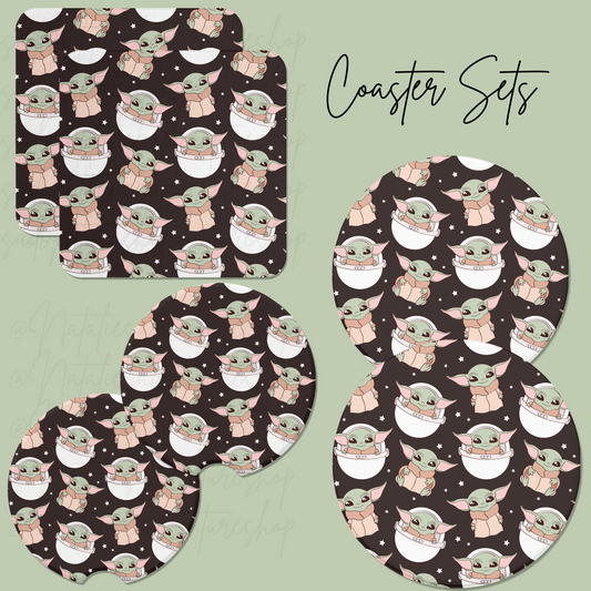 *Pre-Order* May 4th Coaster Sets